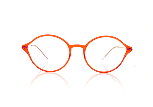 Lindberg n.o.w 6558 C12 T803 P75 Red Purple Glasses - Front