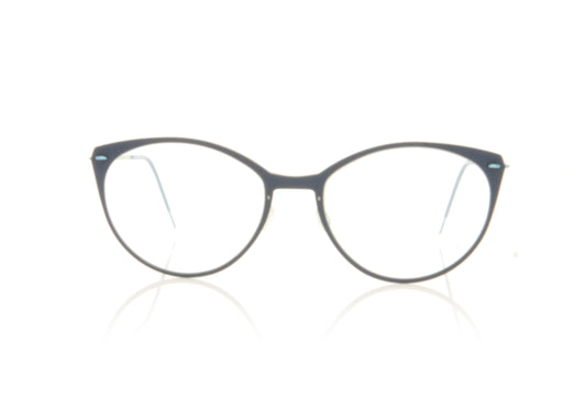 Lindberg n.o.w 6564 D18 T804 P25 Blue Glasses - Front