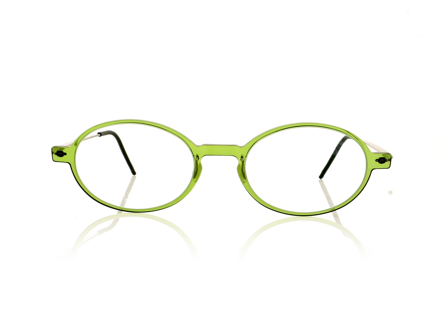 Lindberg n.o.w 6584 C11 T802 PU9 Green Glasses - Front