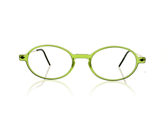 Lindberg n.o.w 6584 C11 T802 PU9 Green Glasses - Front