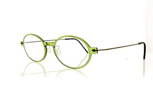 Lindberg n.o.w 6584 C11 T802 PU9 Green Glasses - Angle