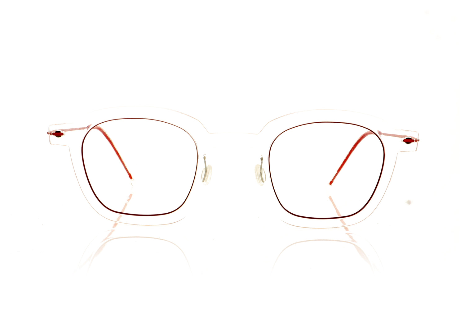 Lindberg n.o.w 6587 C01 U33 Clear Glasses - Front