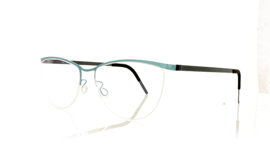 Lindberg Strip 7424 P30 PU16 Blue Glasses - Angle