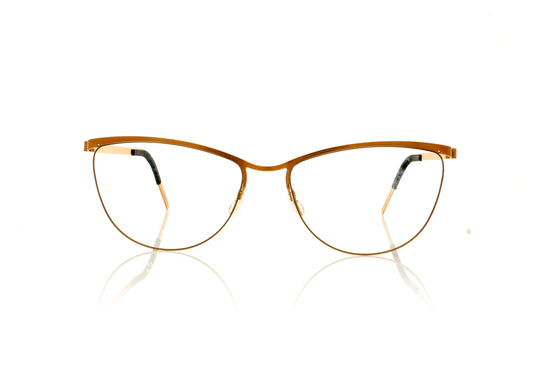 Lindberg Strip 7424 PU15 Bronze Glasses - Front