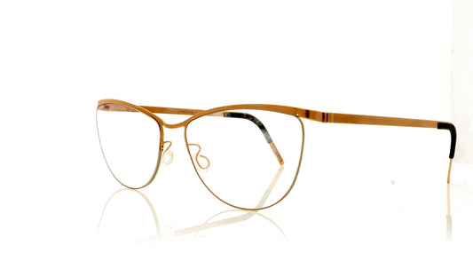 Lindberg Strip 7424 PU15 Bronze Glasses - Angle