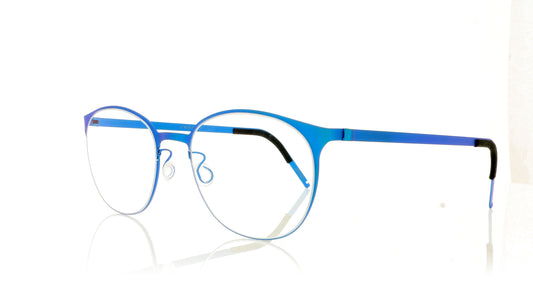 Lindberg Strip 9556 80 T415 Blue Glasses - Angle