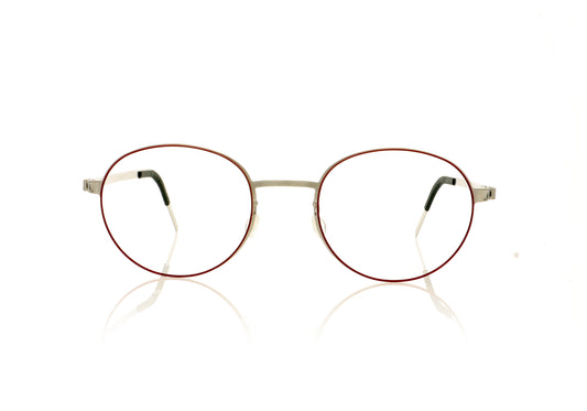 Lindberg Strip 9615 P10 GR92 Silver Glasses - Front