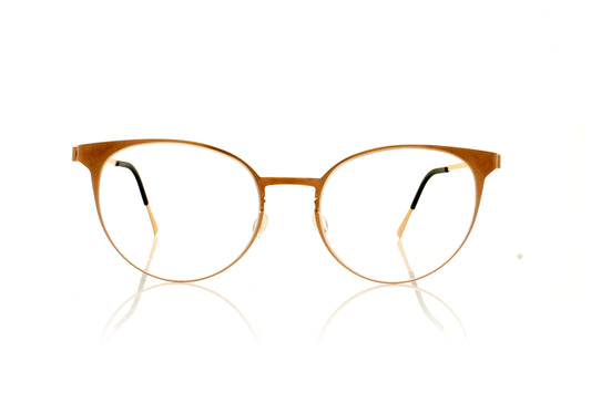 Lindberg Strip 9620 PU15 Rose Gold Glasses - Front