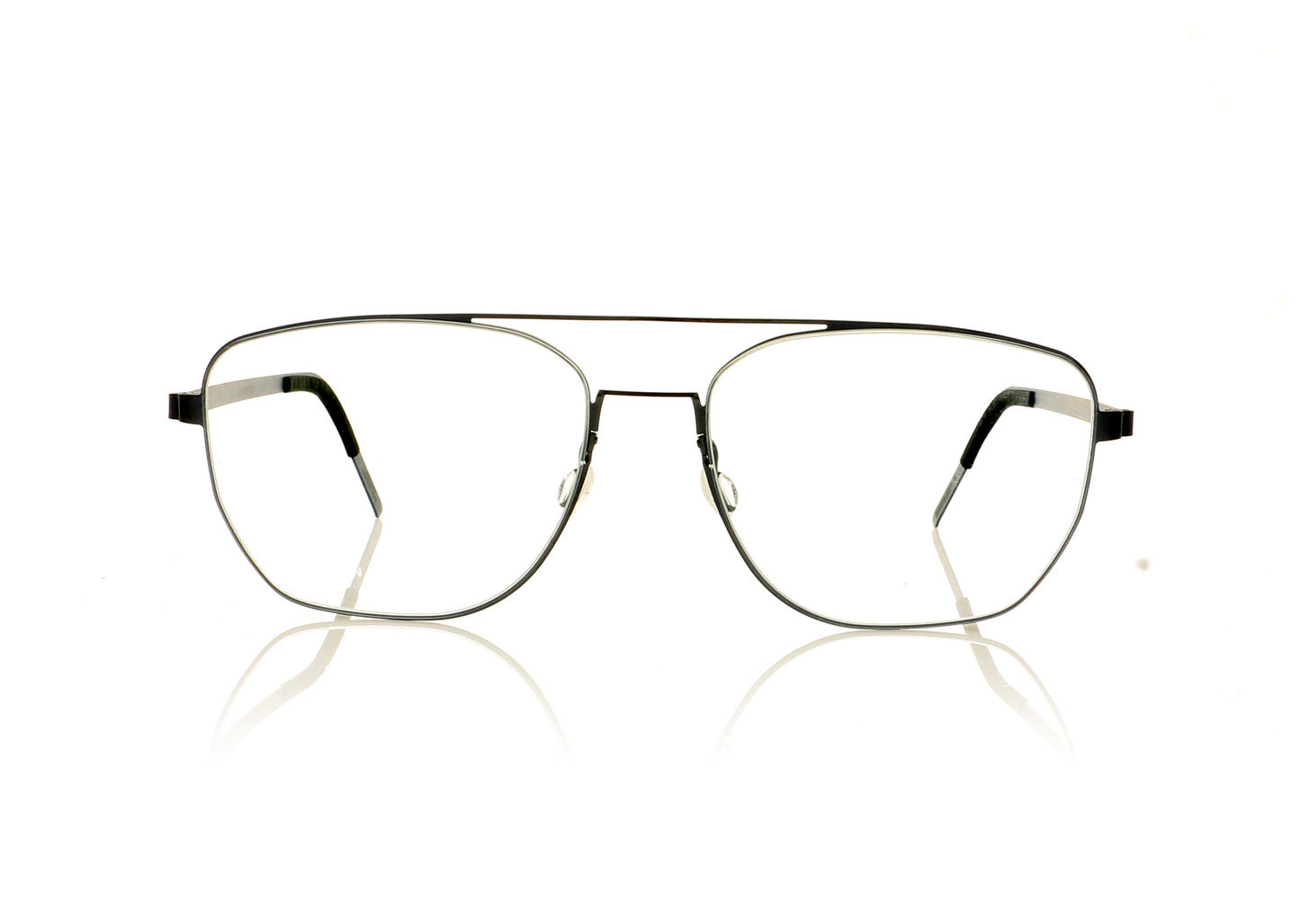 Lindberg Strip 9622 U16 T415 Silver Glasses - Front