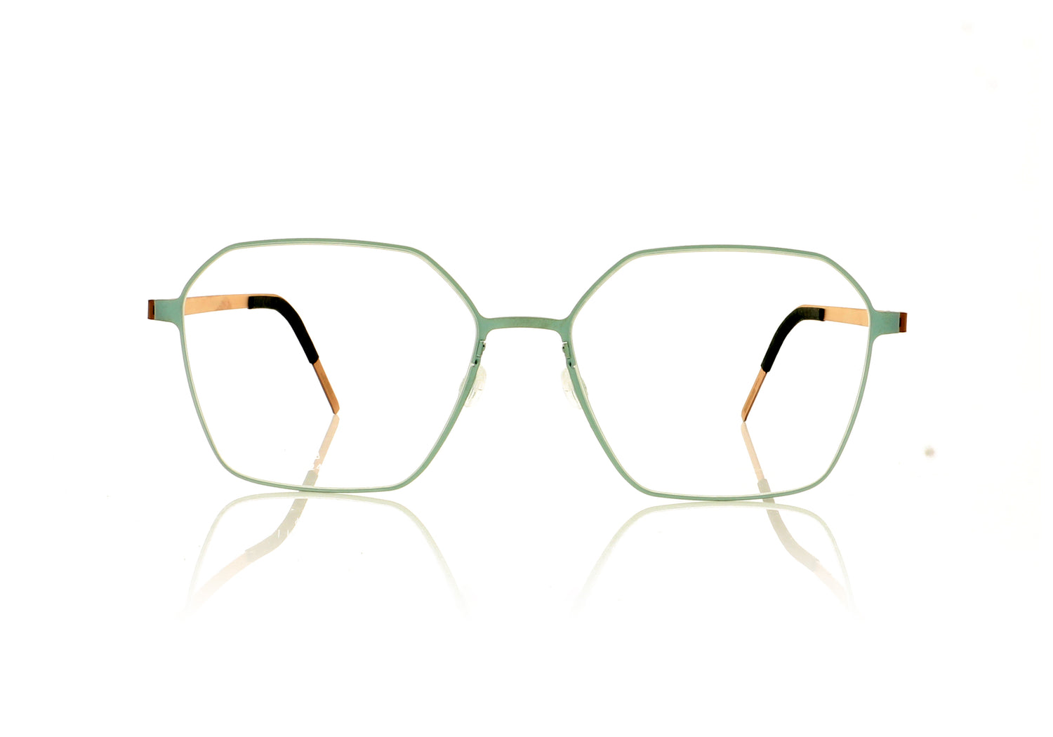 Lindberg Strip 9624 30/U12 Green Glasses - Front