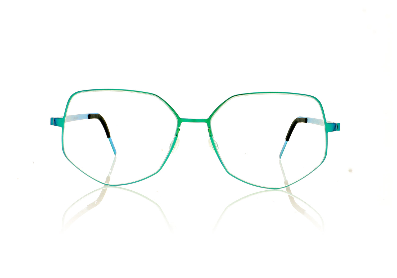 Lindberg Strip 9625 P90 Green Glasses - Front