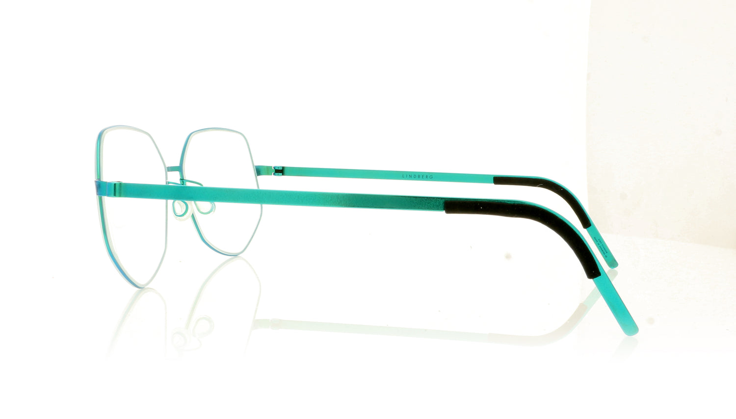 Lindberg Strip 9625 P90 Green Glasses - Side