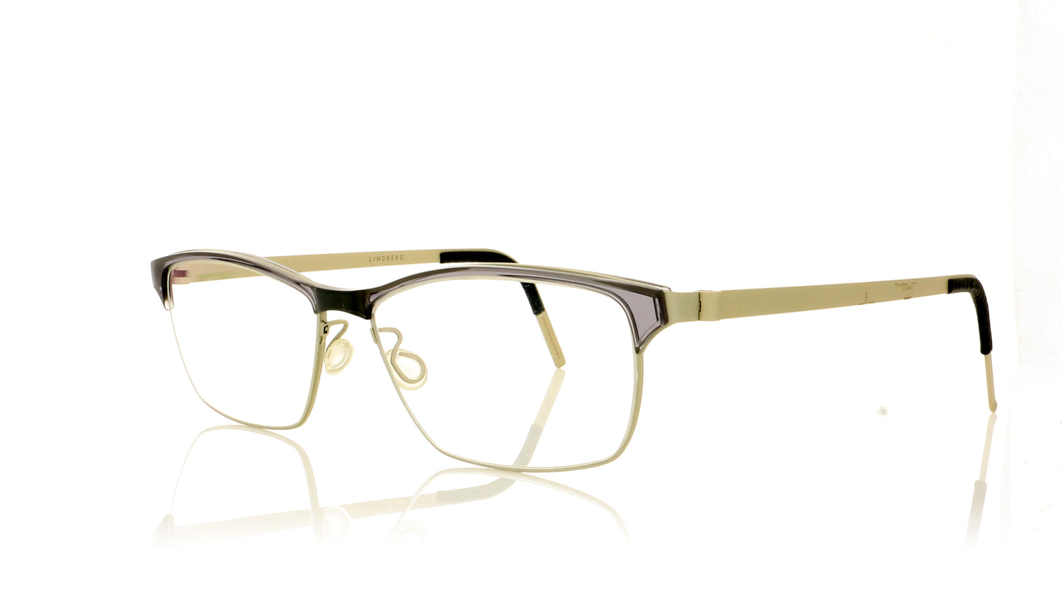 Lindberg Strip 9811 K134/U33 Silver Glasses - Angle