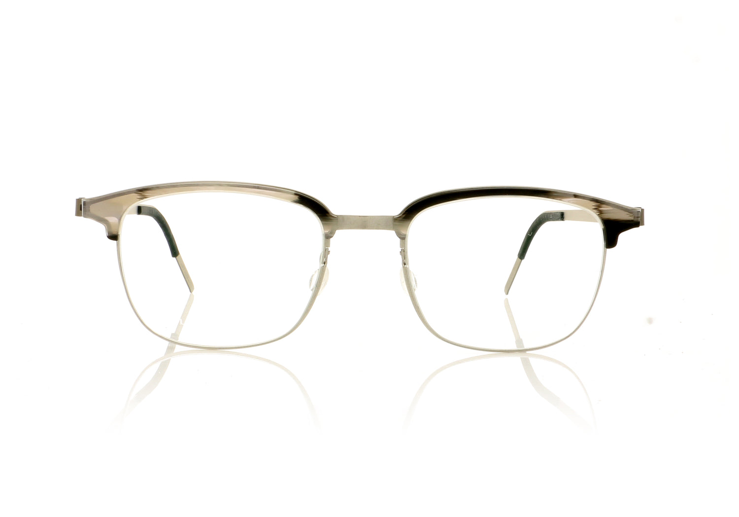 Lindberg Strip 9835 K200 P10 Silver Glasses - Front