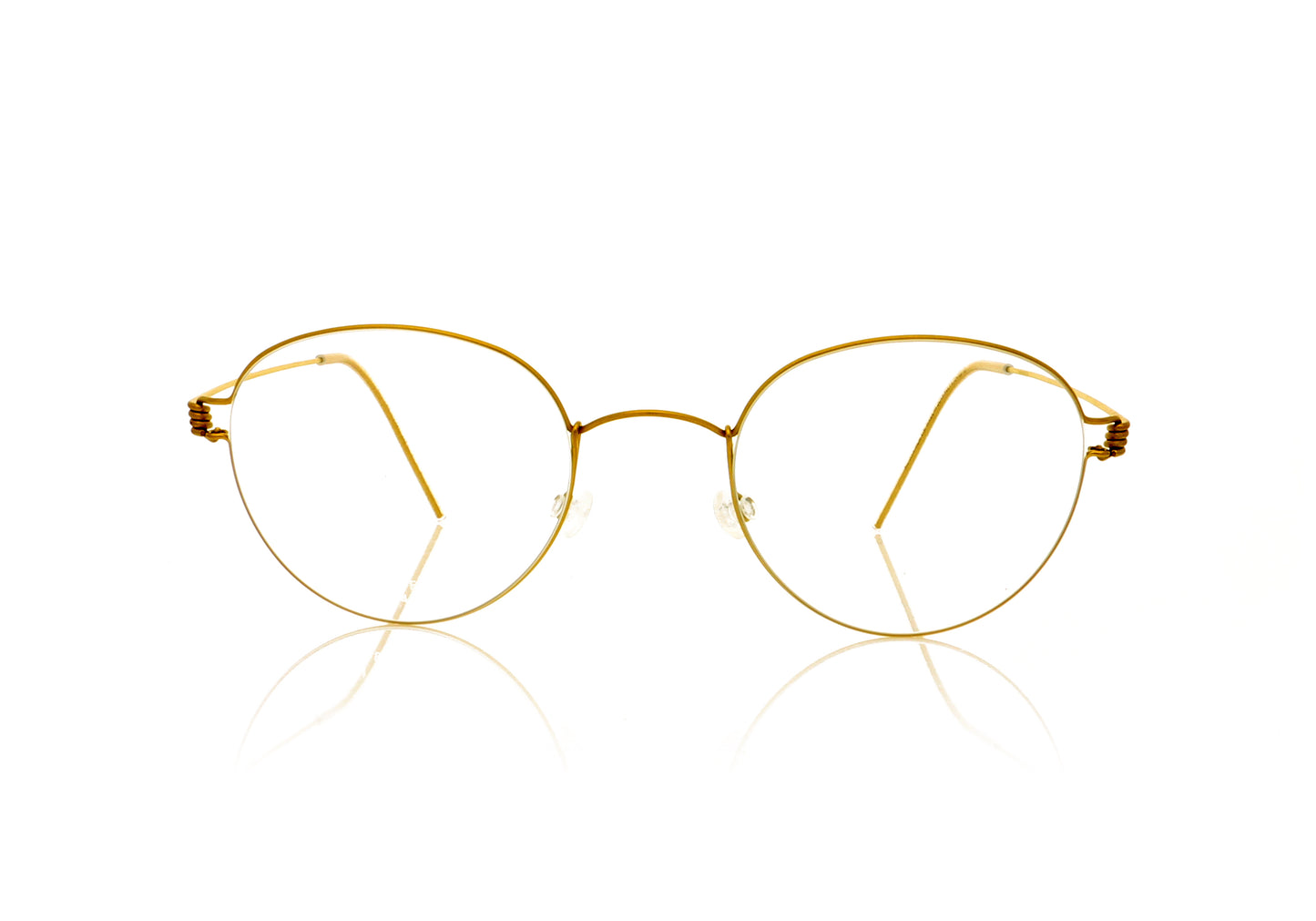 Lindberg Air Rim Bo GT Gold Glasses - Front
