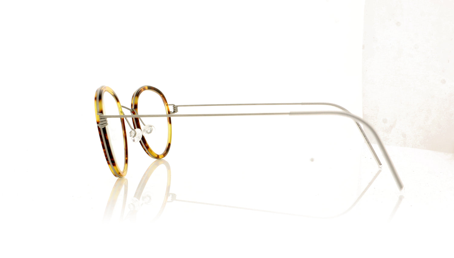 Lindberg Air Rim Jackie 10 K177 Tortoise Glasses - Side