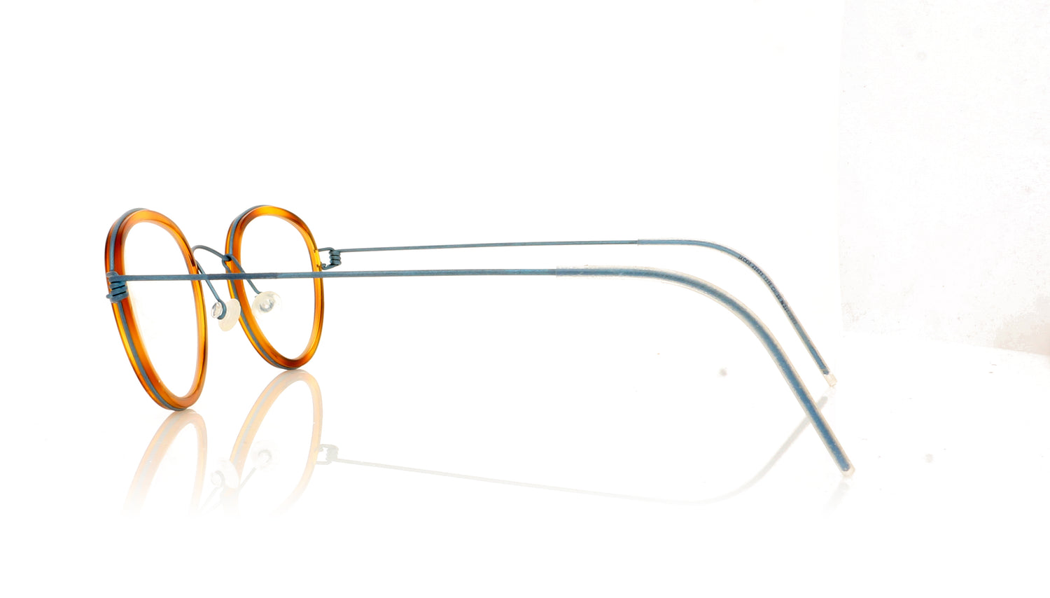 Lindberg Air Rim Jackie 20 K176 Havana Glasses - Side