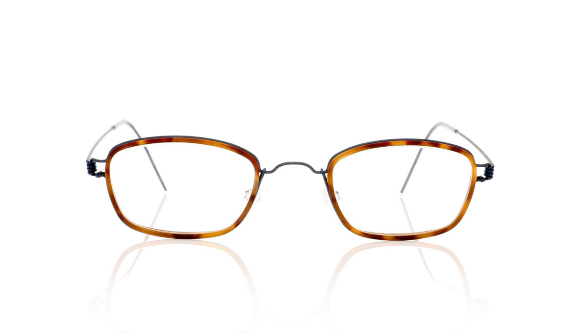 Lindberg Air titanium rim Kiran K25M-U13 Tortoiseshell Rim Glasses - Front
