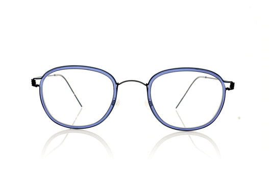 Lindberg Air Rim Max K160 U13 Blue Glasses - Front