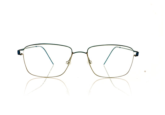 Lindberg Air Rim Nicholas 25 P10 Blue Glasses - Front