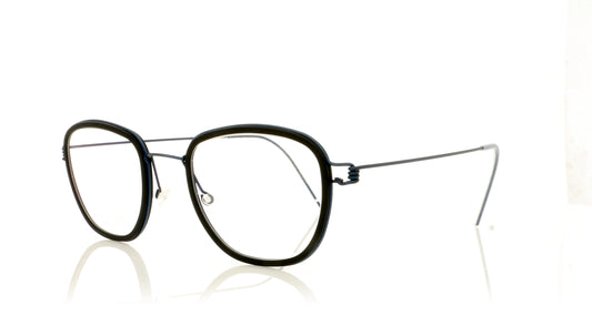 Lindberg Air Rim Niels K24M U13 Blue Glasses - Angle