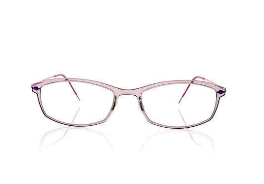 Lindberg NOW6512 P77 CO7 Purple Crystal Glasses - Front
