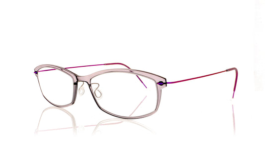 Lindberg NOW6512 P77 CO7 Purple Crystal Glasses - Angle
