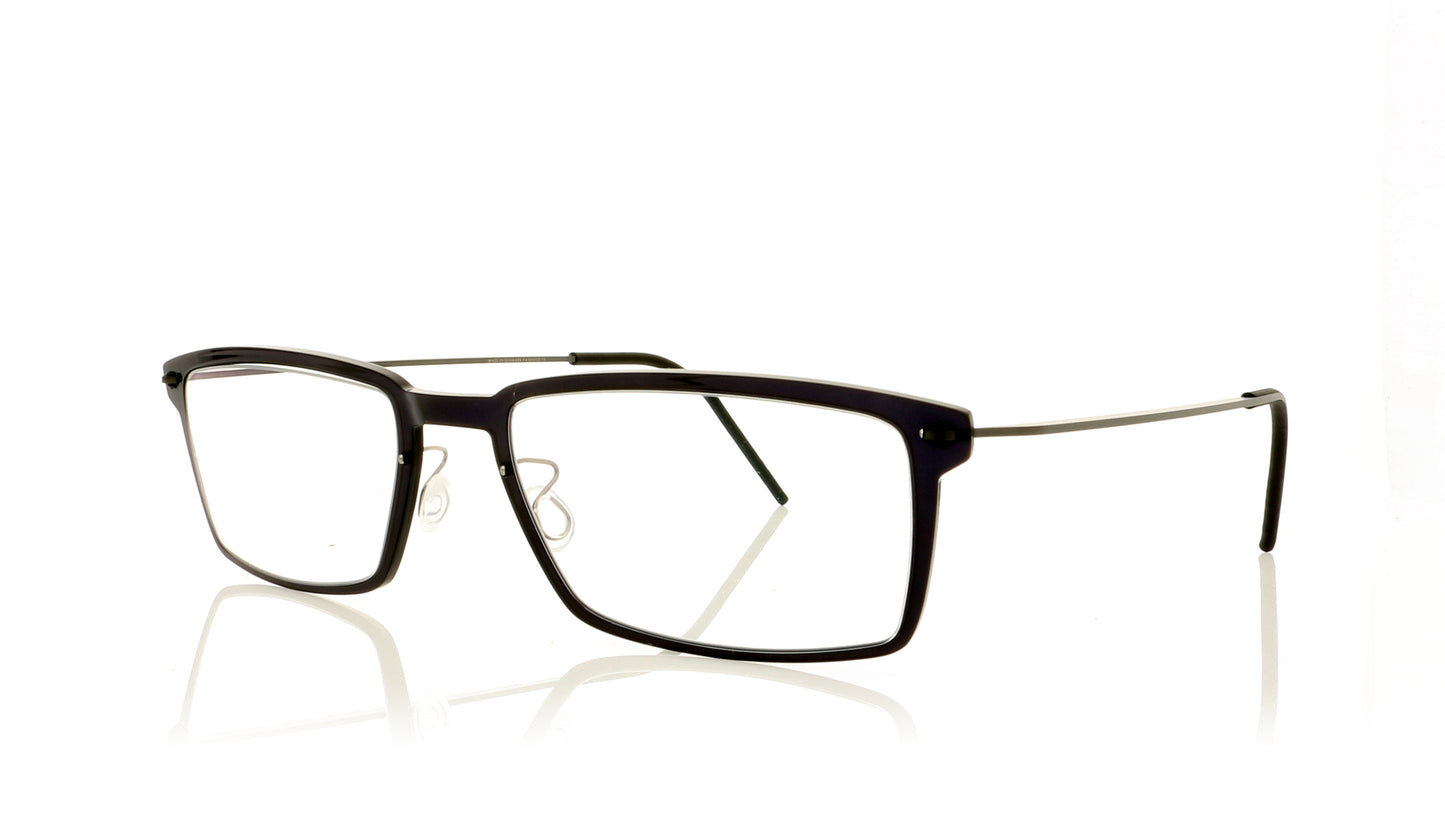 Lindberg NOW 6528 U9 C06 Temple 802 Black Glasses - Angle