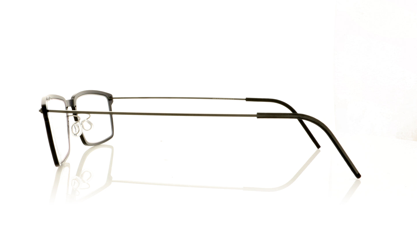 Lindberg NOW 6528 U9 C06 Temple 802 Black Glasses - Side