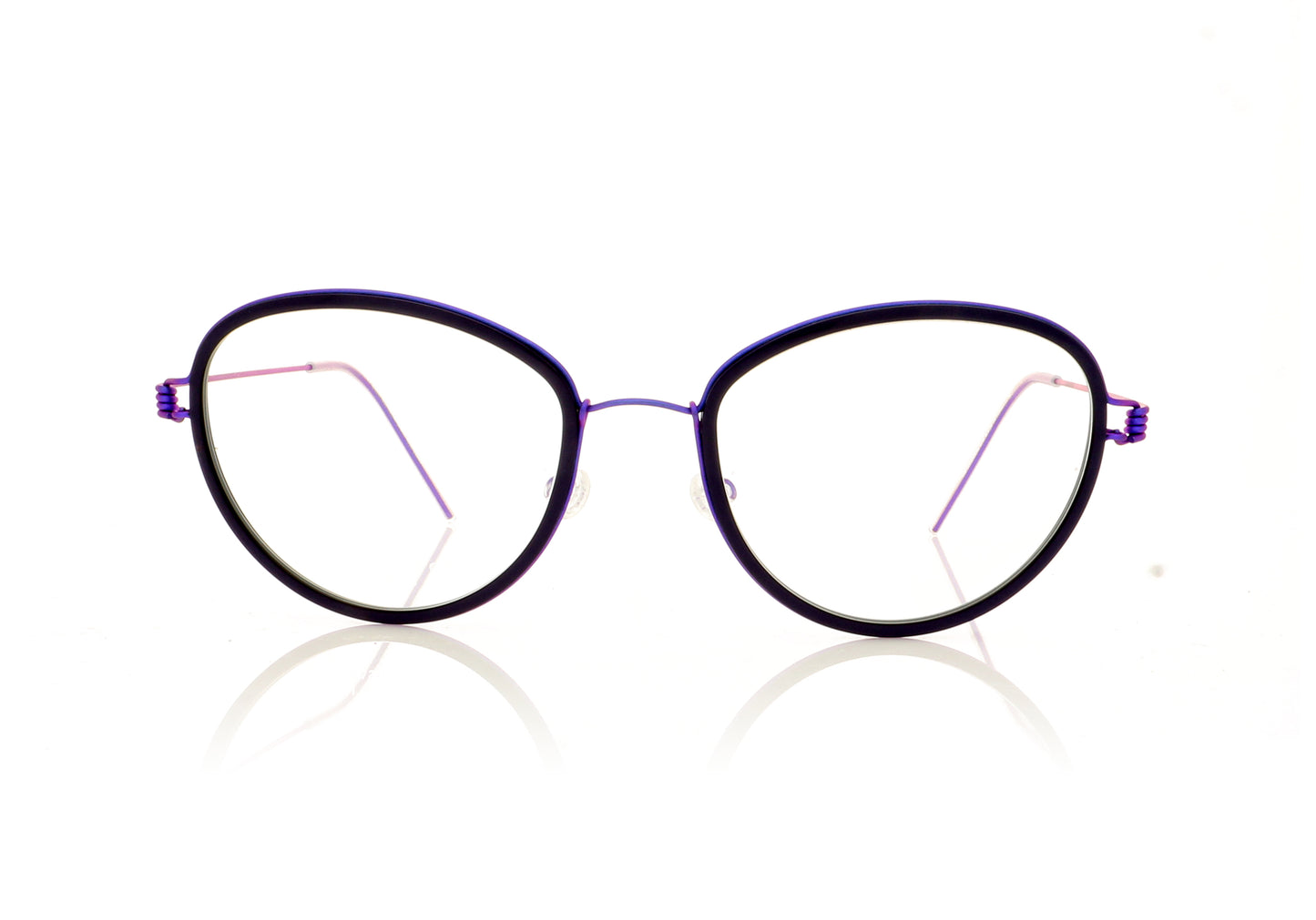 Lindberg Air Rim Sasha 77 K1919 Purple Glasses - Front