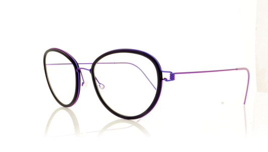 Lindberg Air Rim Sasha 77 K1919 Purple Glasses - Angle
