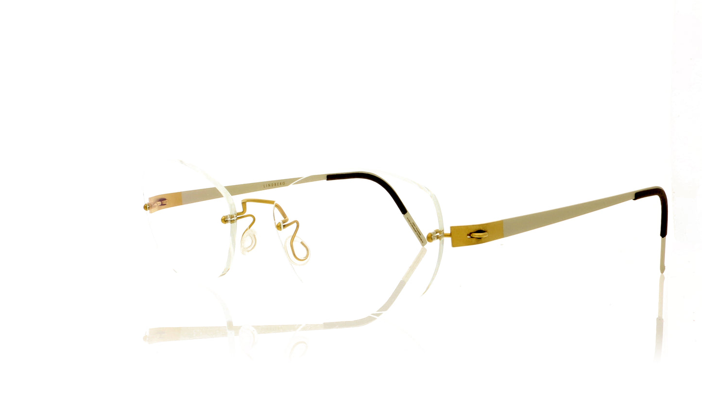 Lindberg Spirit Titanium T609 Clips GT Temples ZOW Glasses - Angle