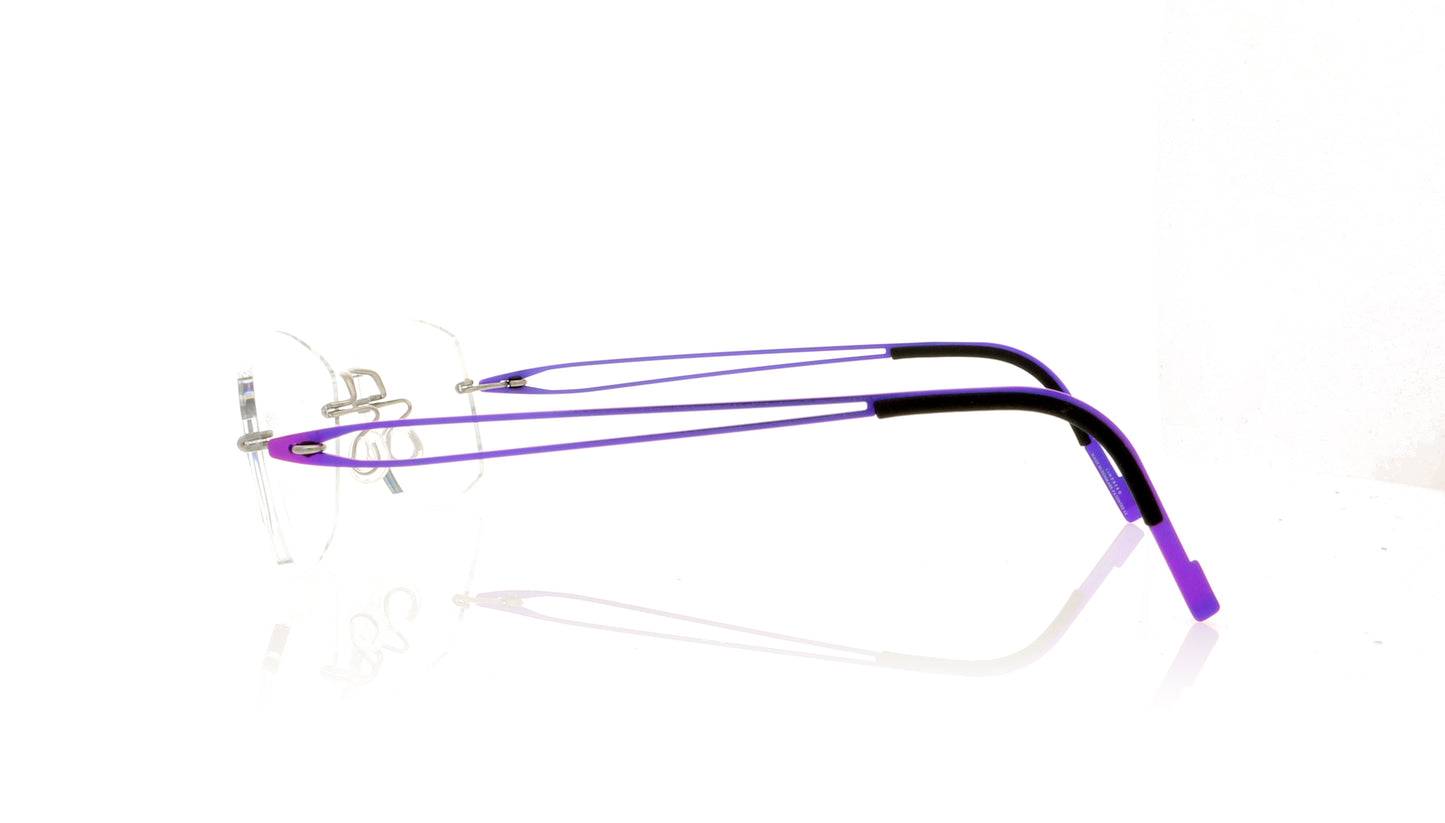 Lindberg Spirit Titanium T613 Clips P10 Temples P10 Glasses - Side
