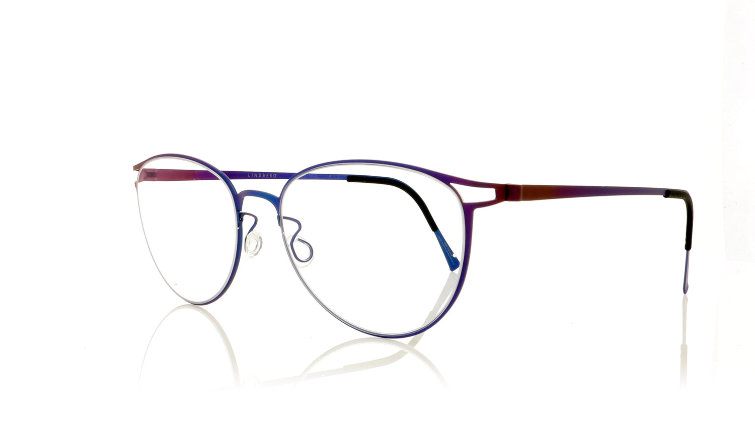 Lindberg Strip 9607 127 Temple 408 127 Glasses - Angle