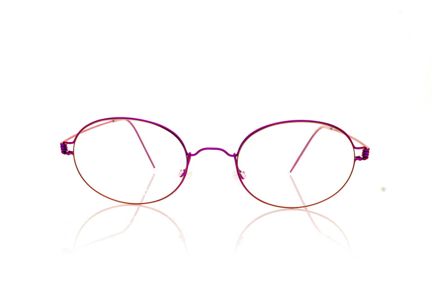 Lindberg Air Rim York 75 GR103 Purple Glasses - Front