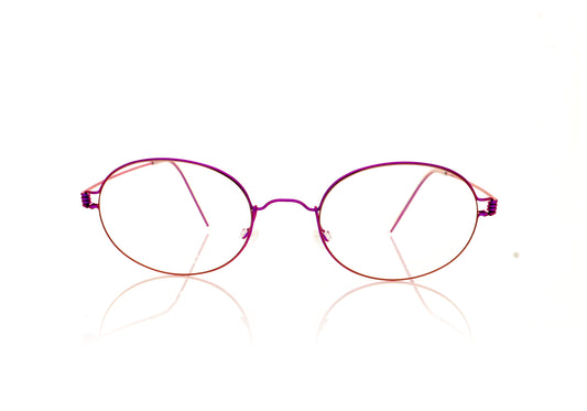 Lindberg Air Rim York 75 GR103 Purple Glasses - Front