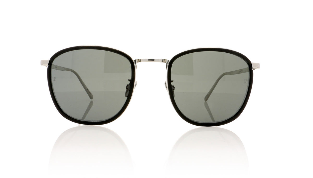Linda Farrow LFL492 C2 Black Alu Sunglasses - Front