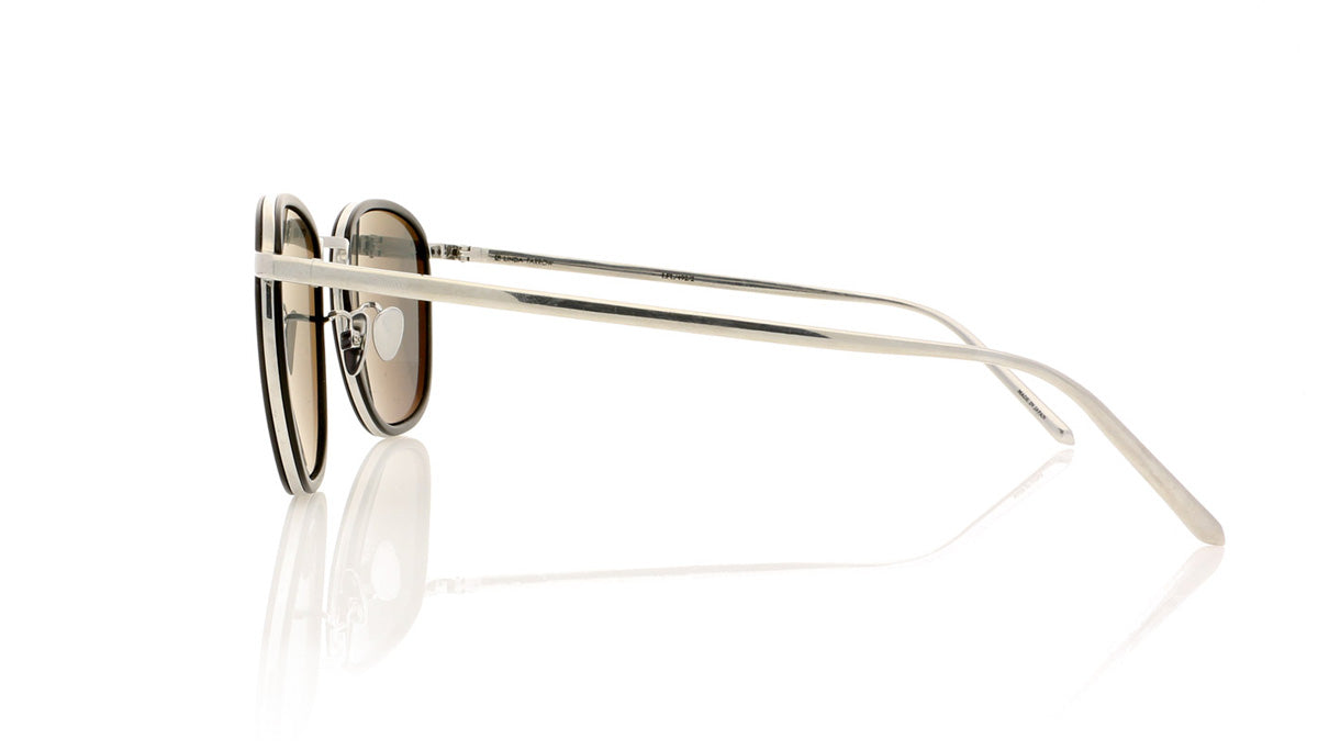 Linda Farrow LFL492 C2 Black Alu Sunglasses - Side