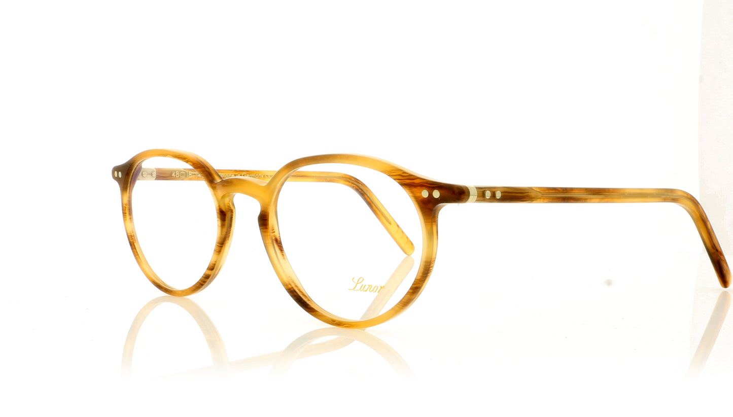 Lunor LU 226 3 Havana Glasses - Angle