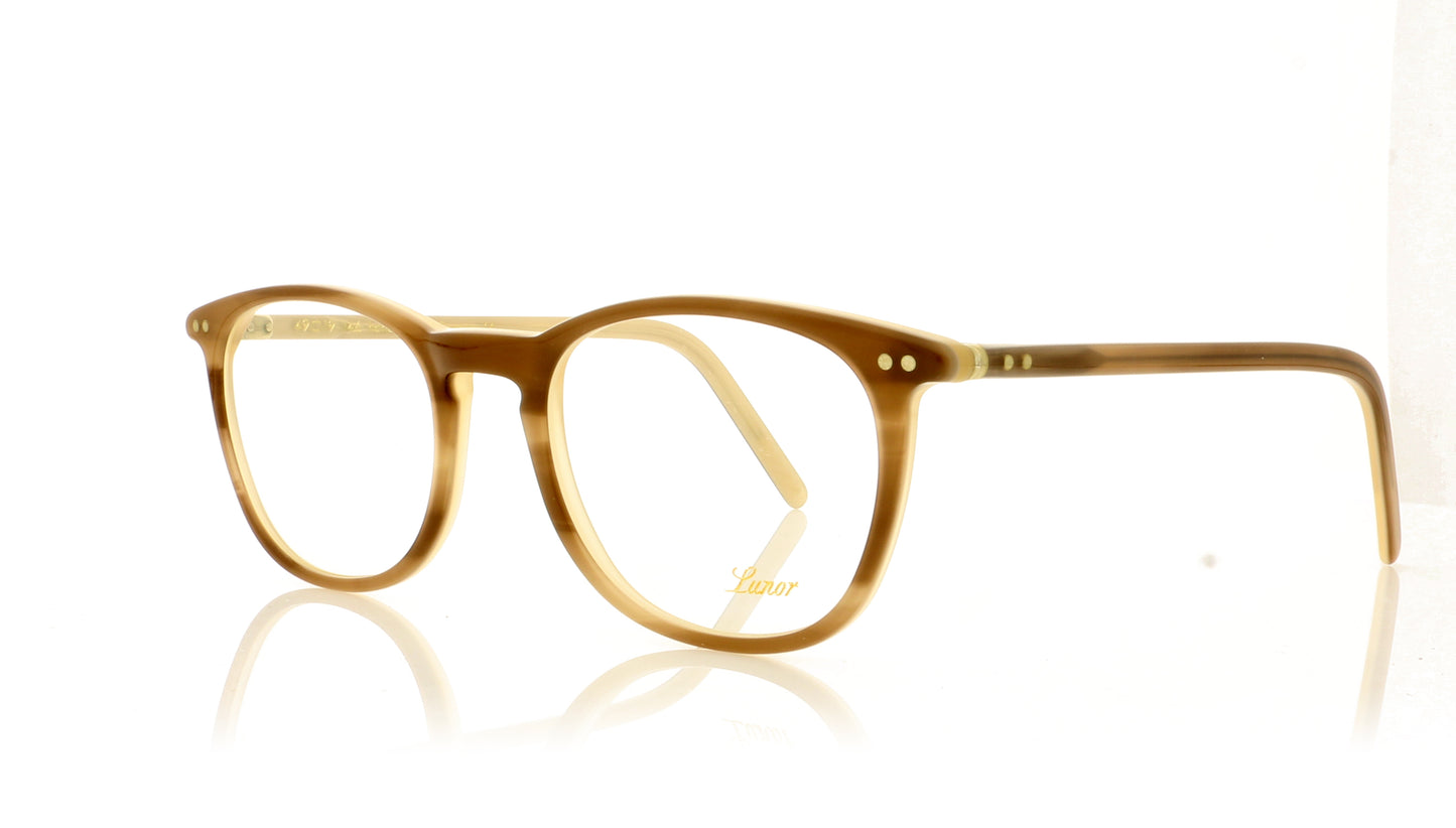 Lunor LU 234 37 Havana Glasses - Angle
