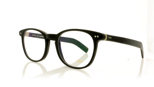 Lunor LU251 A6 Model 251 01M Black Glasses - Angle
