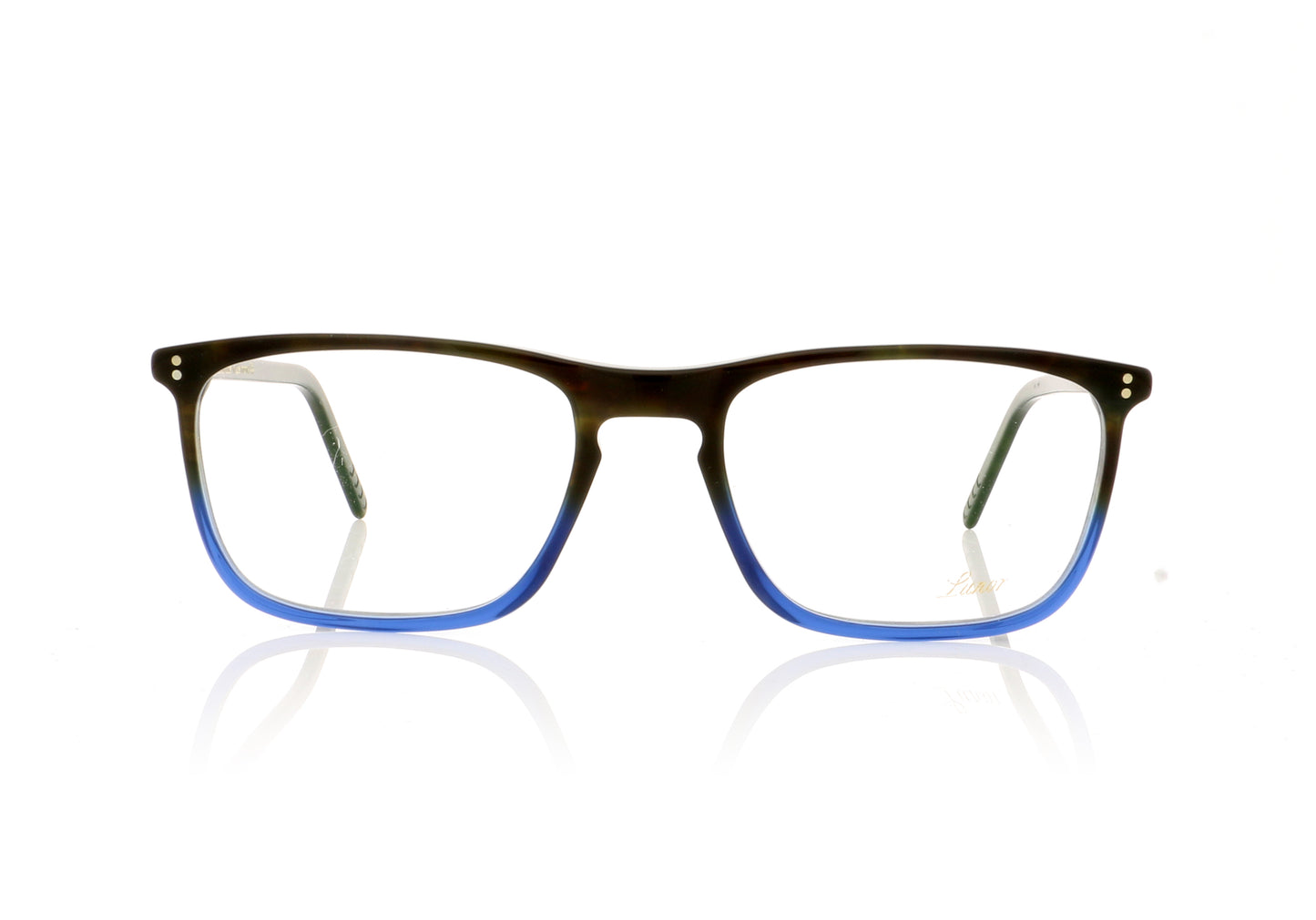 Lunor LU316 A9 Model 326 33 Blue Glasses - Front