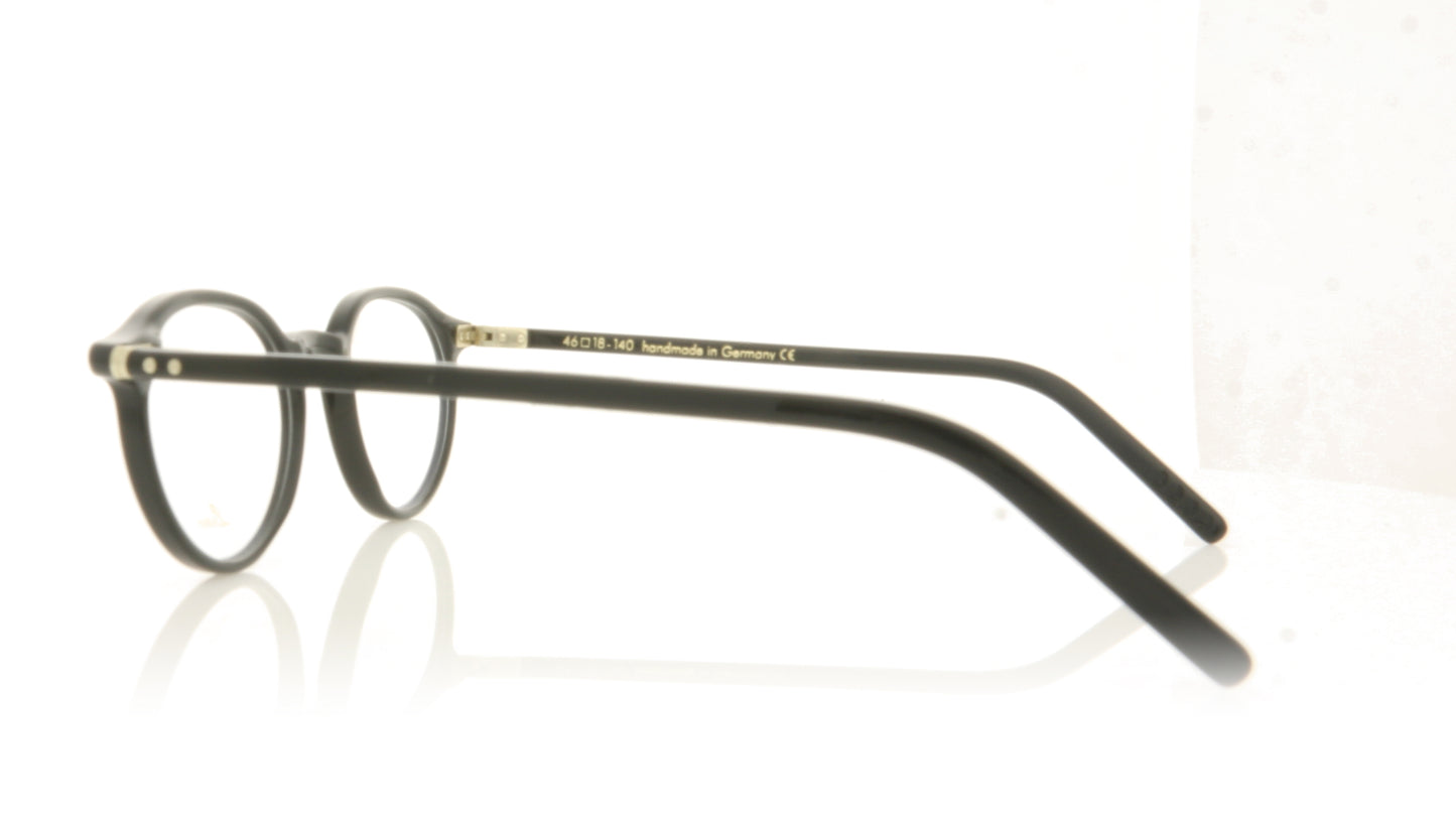 Lunor LU215 1 Black Glasses - Side