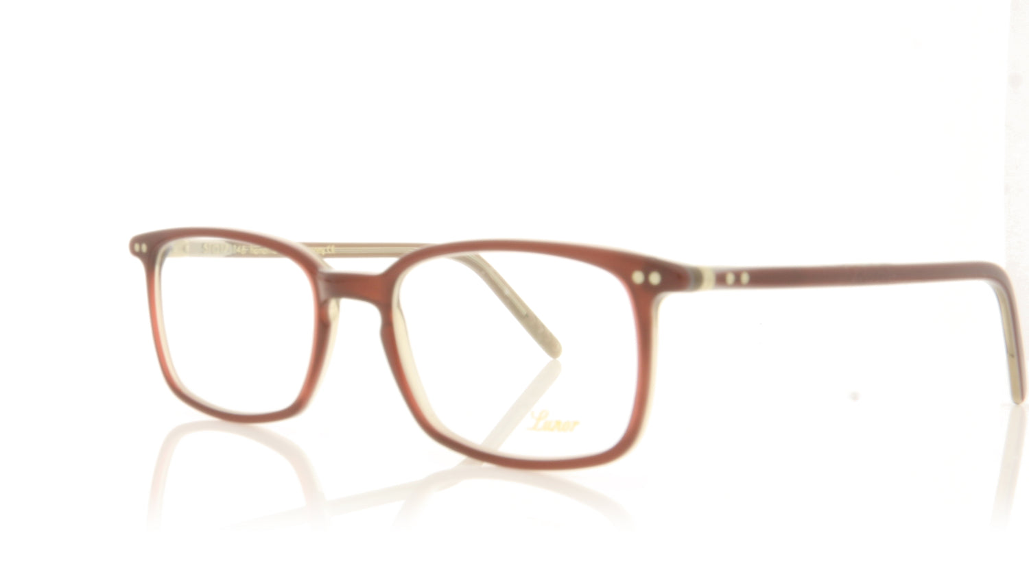 Lunor LU232 6 Burgundy Glasses - Angle