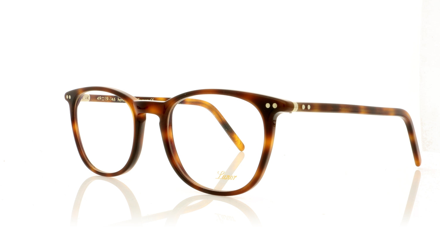 Lunor LU234 15 Tortoise Glasses - Angle