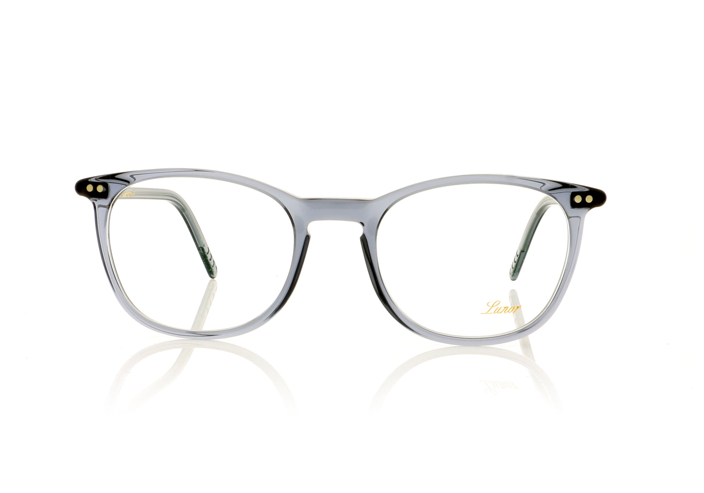 Lunor LU234 41 Crystal Blue Glasses - Front