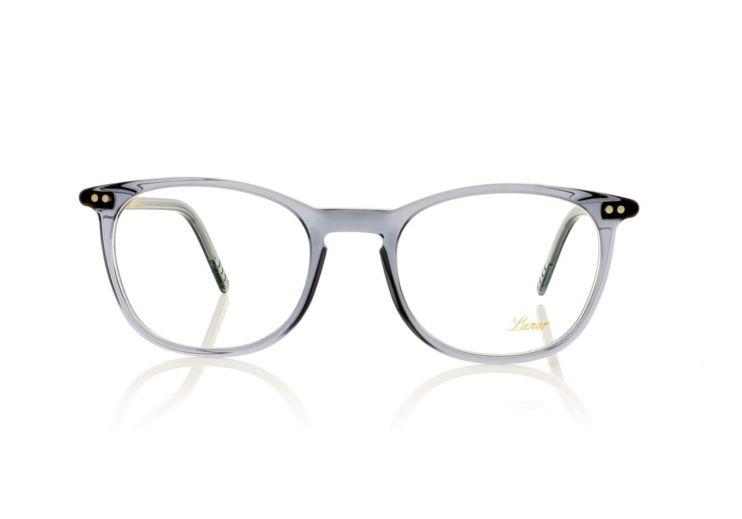 Lunor LU234 41 Crystal Blue Glasses - Front