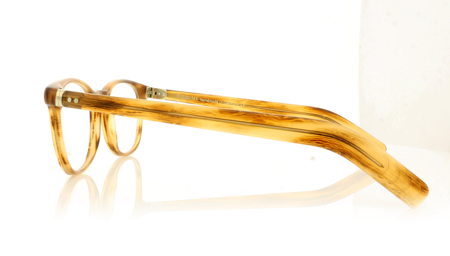 Lunor LU251 3 Havana Glasses - Side