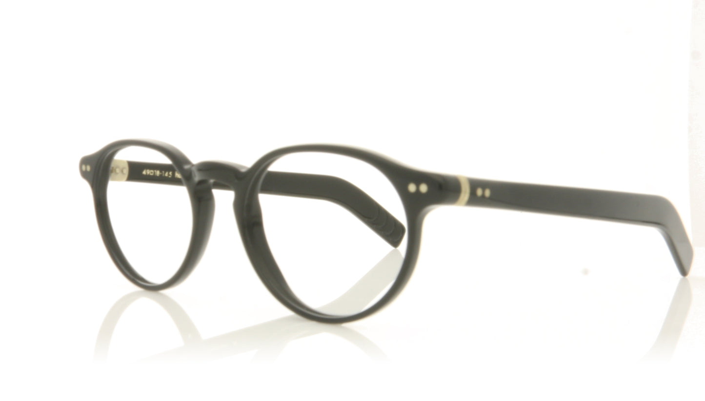 Lunor LU252 1 Black Glasses - Angle
