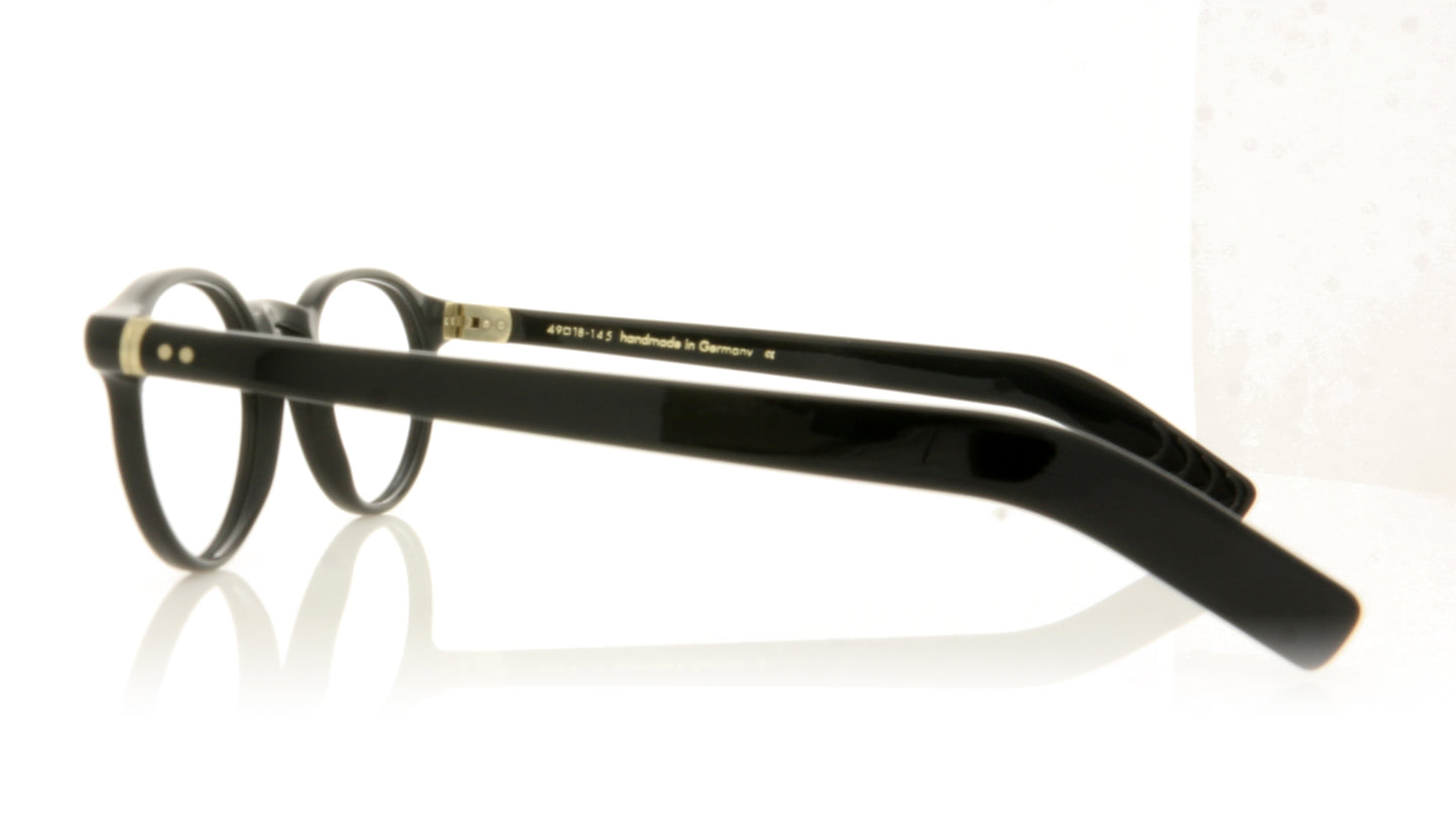 Lunor LU252 1 Black Glasses - Side